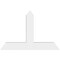 Ekena Millwork Portland Architectural Grade PVC Gable Bracket, 48"W x 32"H x 4"D x 6"F, 16/12 Pitch GBP048X32X0406POR00 - alternate 4